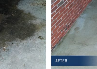 Pressure Pros of the Carolinas | Rock Hill, SC | before and after concrete cleaning